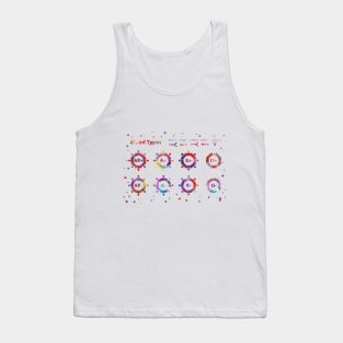 Blood types Tank Top